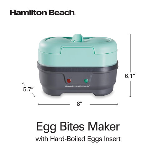 Hamilton Beach® Egg Bites Maker with HardBoiled Eggs Insert & Reviews
